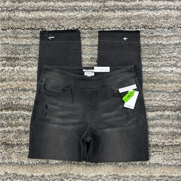 Westbound The Park Ave Mid Rise Straight Leg Jeans Sz 12P NWT | Straight Leg- - Picture 2 of 14